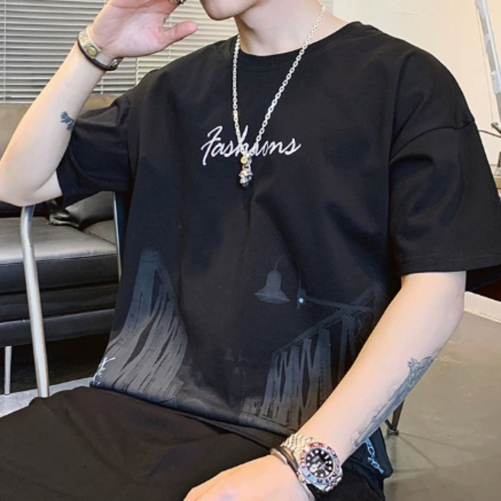 Brand tide short sleeve T-shir